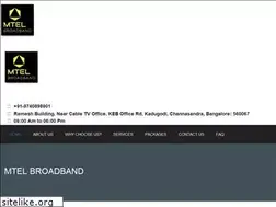 Sites similar to mtelbroadband.com