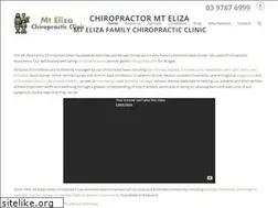 Sites similar to mtelizachiropractic.com.au