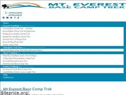 Sites similar to mteverestbasecamptrek.com