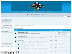 Sites similar to mtgphilly.forumotion.com