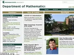Sites similar to mth.msu.edu