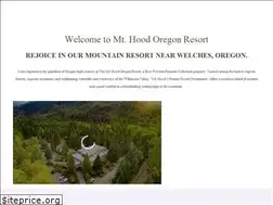 Sites similar to mthood-resort.com