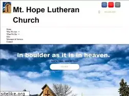 Sites similar to mthopeboulder.org