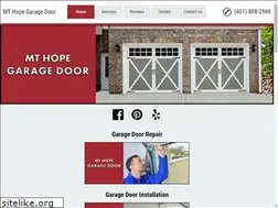 Sites similar to mthopegaragedoor.com