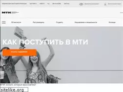 Sites similar to mti.edu.ru