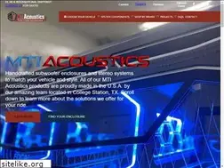 Sites similar to mtiacoustics.com