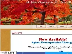 Sites similar to mtjulietchiropractic.com