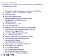 Sites similar to mtkilimanjaro.org