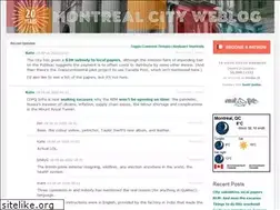 Sites similar to mtlcityweblog.com