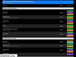 Sites similar to mtlconcerts.com