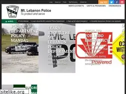 Sites similar to mtlebanonpd.org