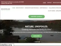 Sites similar to mtnlakecampground.com