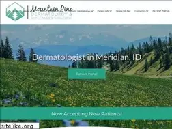 Sites similar to mtnpinederm.com