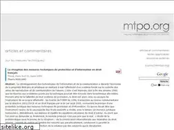 Sites similar to mtpo.org