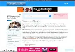 Sites similar to mtsamples.com