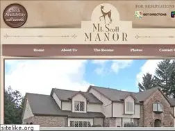 Sites similar to mtscottmanor.com