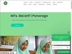 Sites similar to mtsmaarifsatuponorogo.sch.id