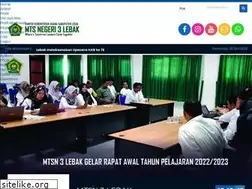 Sites similar to mtsn3lebak.sch.id