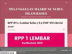 Sites similar to mtsnurisbadess.blogspot.com