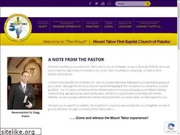 Sites similar to mttabor-palatka.org