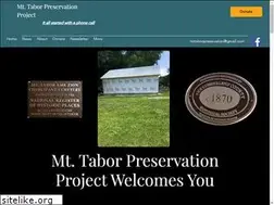 Sites similar to mttaborpreservation.com