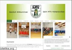 Sites similar to mtv-hohenkirchen.de