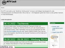Sites similar to mtv-leck.de