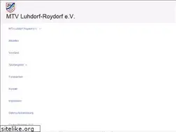 Sites similar to mtv-luhdorf-roydorf.de