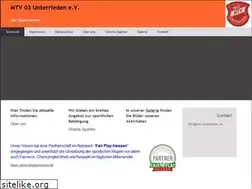 Sites similar to mtv-unterrieden.de