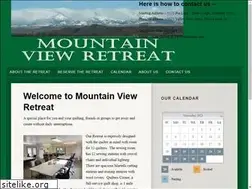 Sites similar to mtviewretreat.com