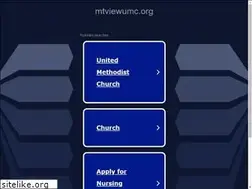Sites similar to mtviewumc.org