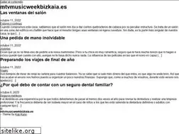 Sites similar to mtvmusicweekbizkaia.es
