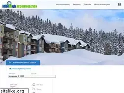 Sites similar to mtwashingtonaccommodation.com