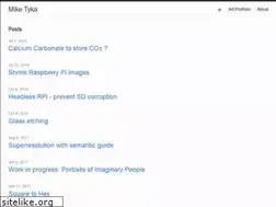 Sites similar to mtyka.github.io