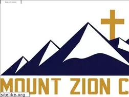 Sites similar to mtzionchurch.faith