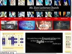 Sites similar to mtzionlutheranchurch.org