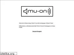 Sites similar to mu-on.org