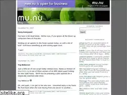 Sites similar to mu.nu