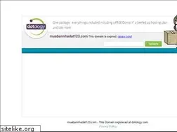 Sites similar to muabannhadat123.com