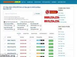 Sites similar to muabansimso.com.vn
