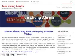 Sites similar to muachungahrefs.com