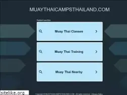 Sites similar to muaythaicampsthailand.com