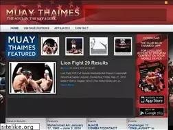 Sites similar to muaythaimes.com