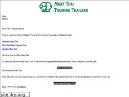 Sites similar to muaythaitrainingthailand.com