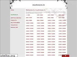 Sites similar to muchmore.in