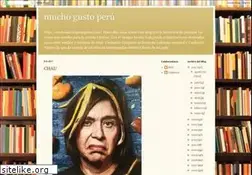 Sites similar to muchogustoperu.blogspot.com