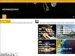 Sites similar to muchomasquewebs.com