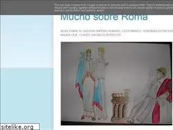 Sites similar to muchosobreroma.blogspot.com