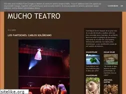 Sites similar to muchoteatro-lmmr.blogspot.com