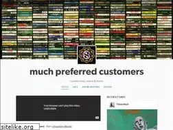 Sites similar to muchpreferredcustomers.com